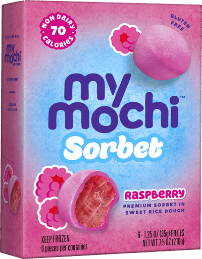 Mymochi Raspberry Ice Cream Sorbet 210Gm