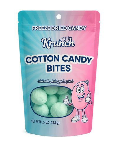 Krunch Taffy Mini Freeze Dried Cotton Candy 15Gm