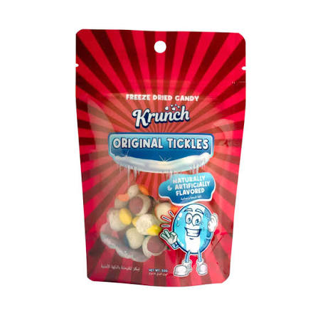 Krunch Original Mini Tickles Freeze Dried Candy 25Gm