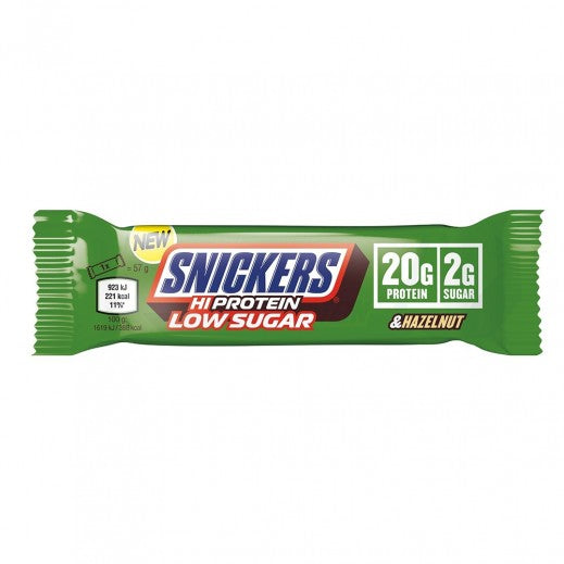 Snickers Hazelnut Low Sugar High Protein Bar 57Gm