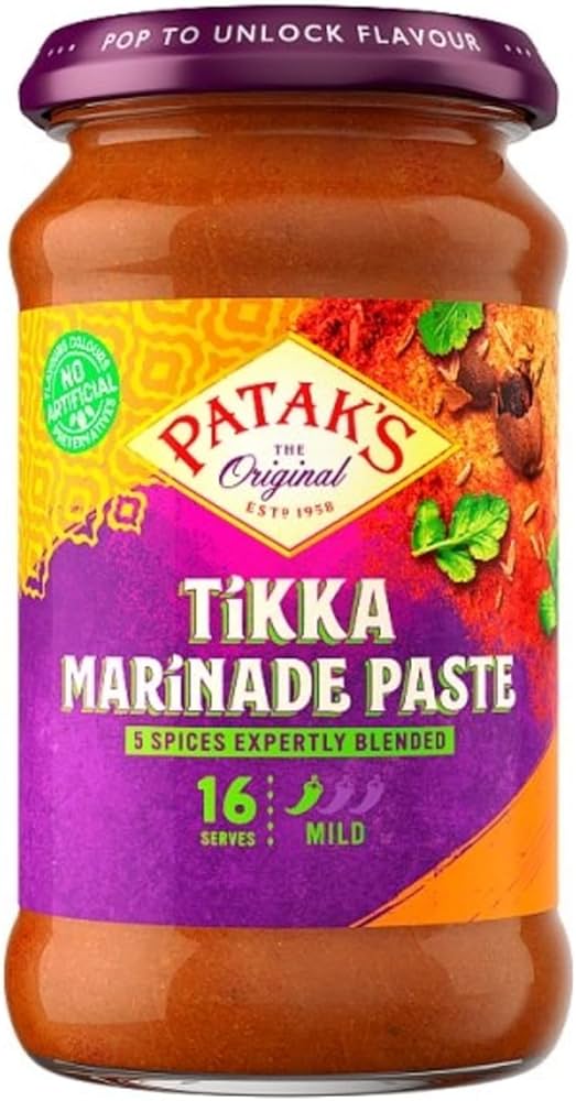 Pataks Tikka Marinade Paste 300Gm