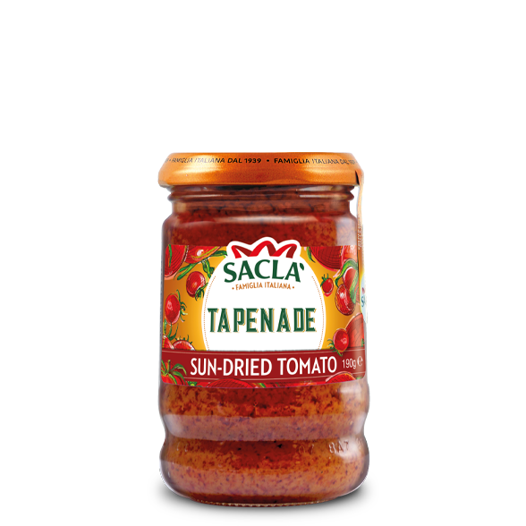 Sacla Sun Dried Tomatoes Tapenade 190Gm