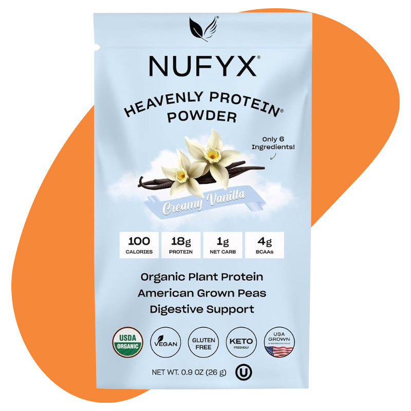 Nufyx Creamy Vanilla Single Serve Protein Powder 26Gm