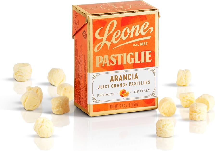 Leone Orange Gf, Vegan Pastilles 27Gm