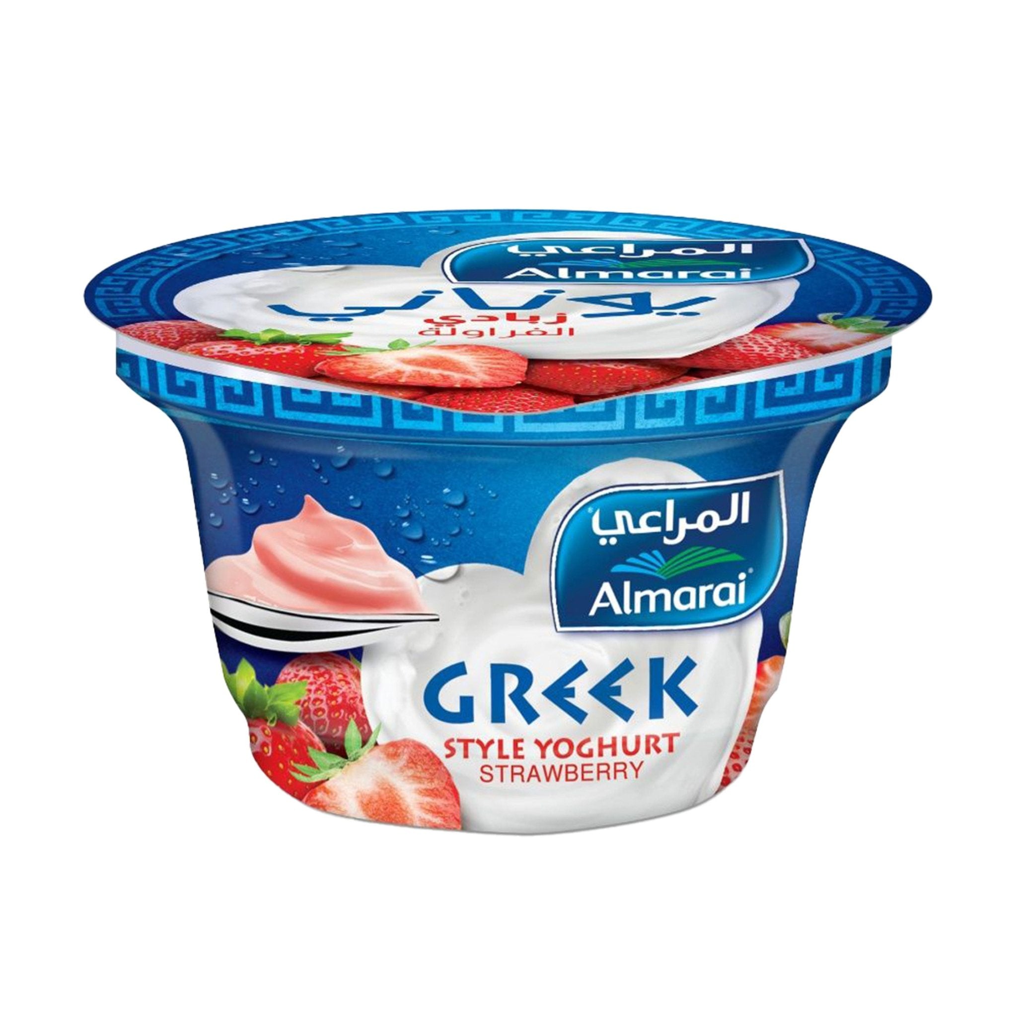 Almarai Strawberry Greek Style Yoghurt 150Gm