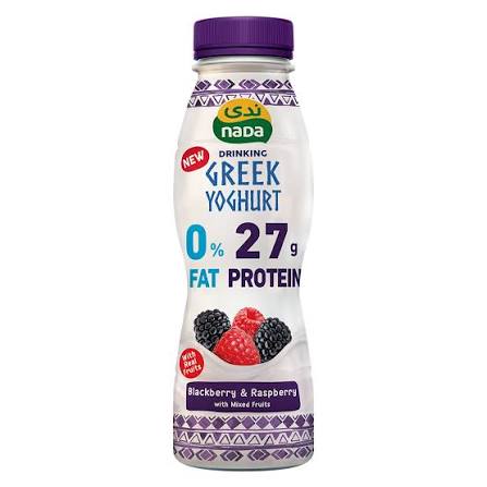 Nada Zero Fat Blackberry And Raspberry Protein Greek Yoghurt 330Ml