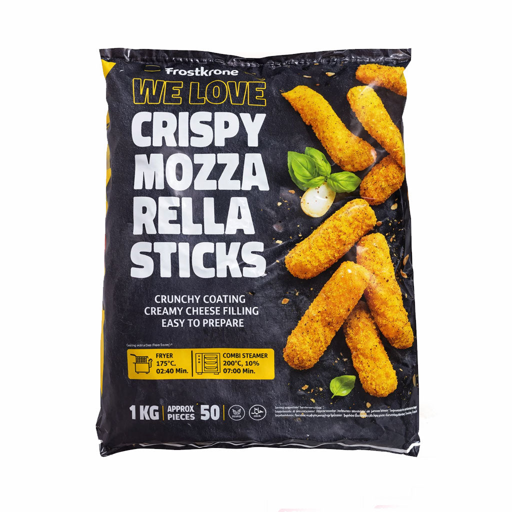 Frostkrone Cheesy Mozzarella Sticks 1Kg