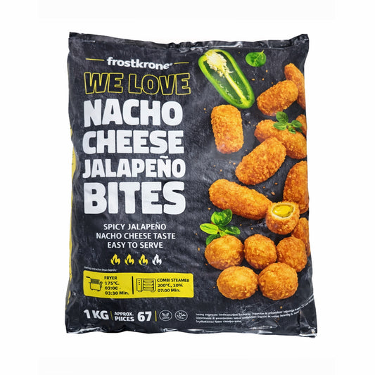 Frostkrone Nacho Cheese Jalapeno Bites 1Kg