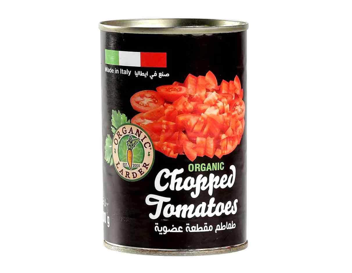 Organic Larder Chopped Tomatoes 400Gm