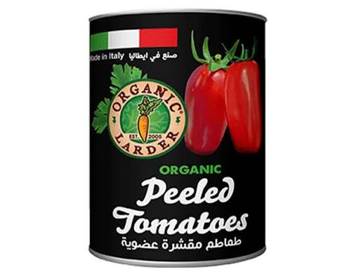 Organic Larder Peeled Tomatoes 400Gm