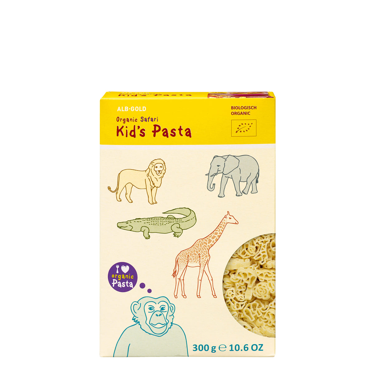 Organic Safari Kids Durum Pasta 300Gm