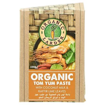Organic Larder Tom Yum Paste 100Gm