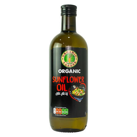Organic Larder Sunflower Oil 1Ltr