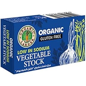 Organic Larder Low In Sodium Veg Stock Cubes 60Gm