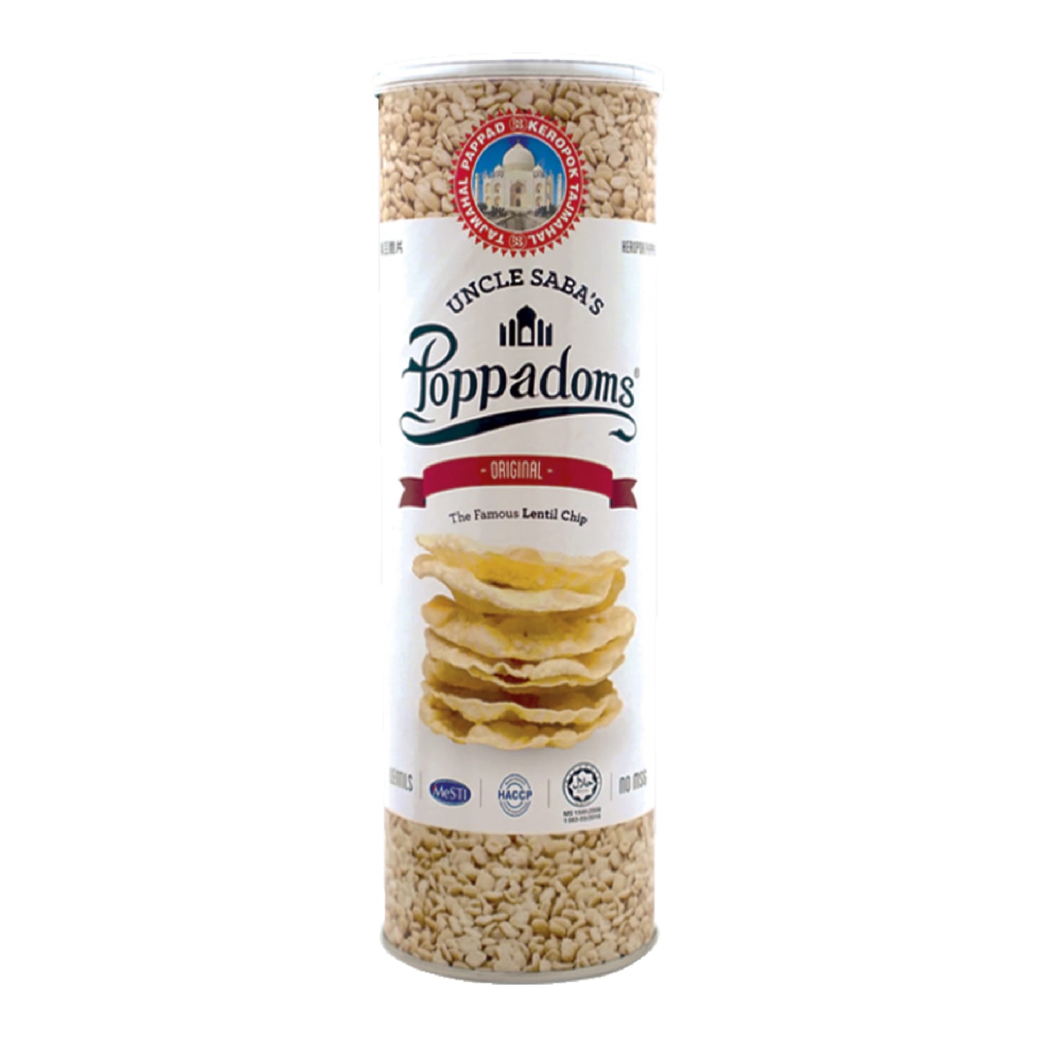 Uncle Sabas Original Poppadoms 70Gm