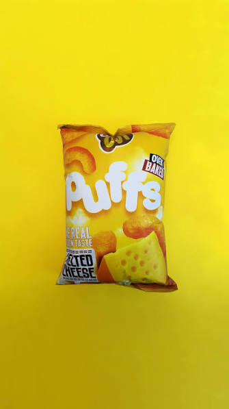 Chill Out Melted Cheese Oven Baked Puffs 55Gm