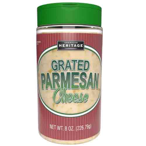 Heritage Grated Parmesan Cheese 226.79Gm