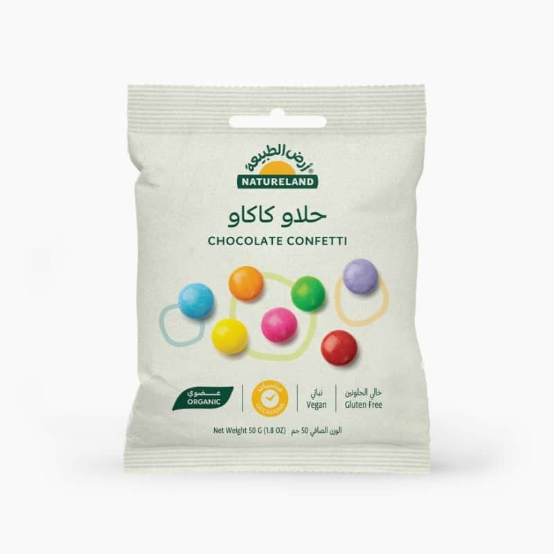 Natureland Chocolate Confetti 50Gm