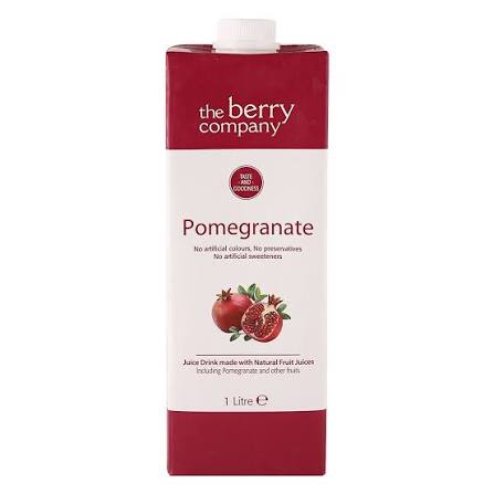 The Berry Company Pomegranate No Added Sugar Juice 1Ltr