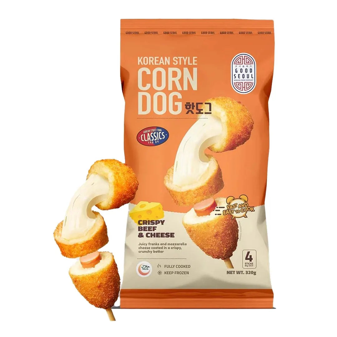 Good Seoul Beef Korean Style Corn Dog 320Gm