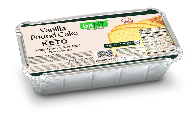 Salute Vanilla Keto Pound Cake 350Gm