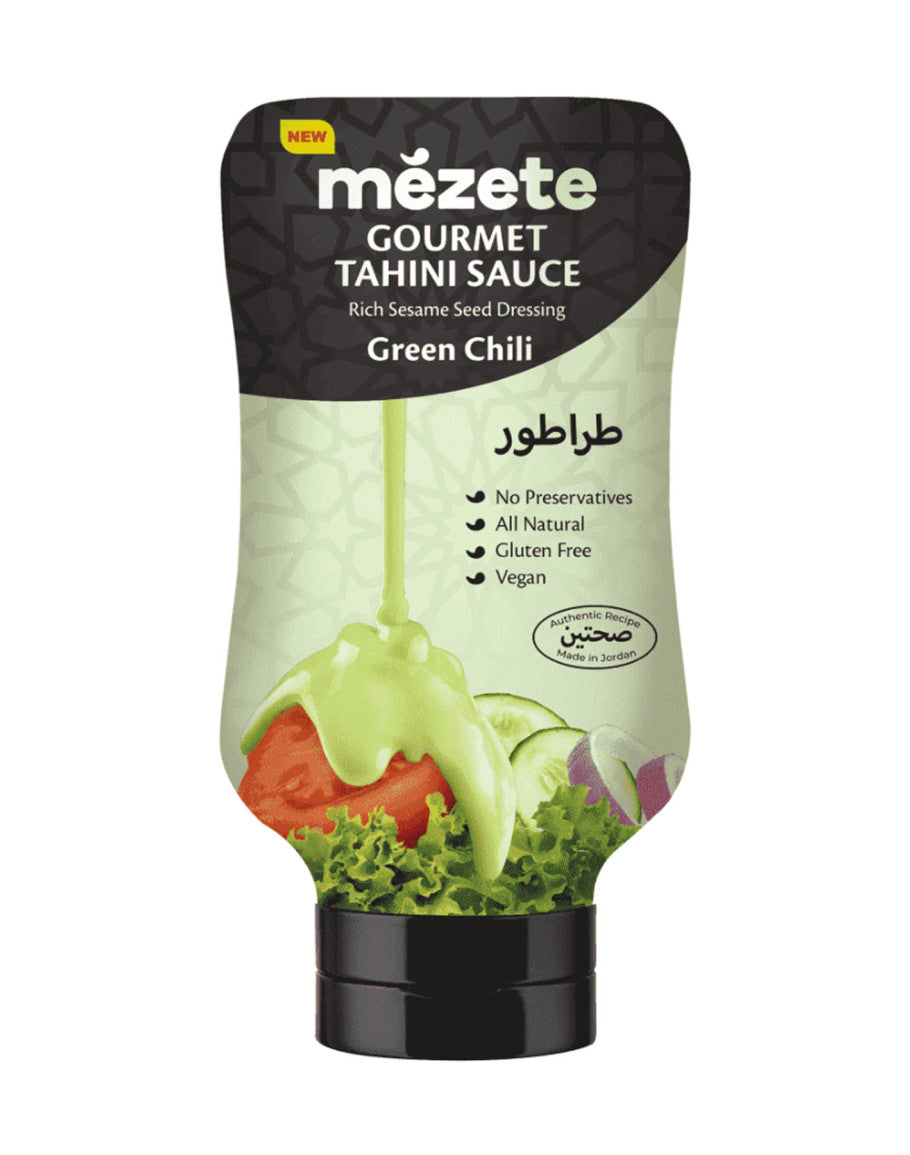Mezete Gourmet Green Chilli Tarator Tahini Sauce 315Gm