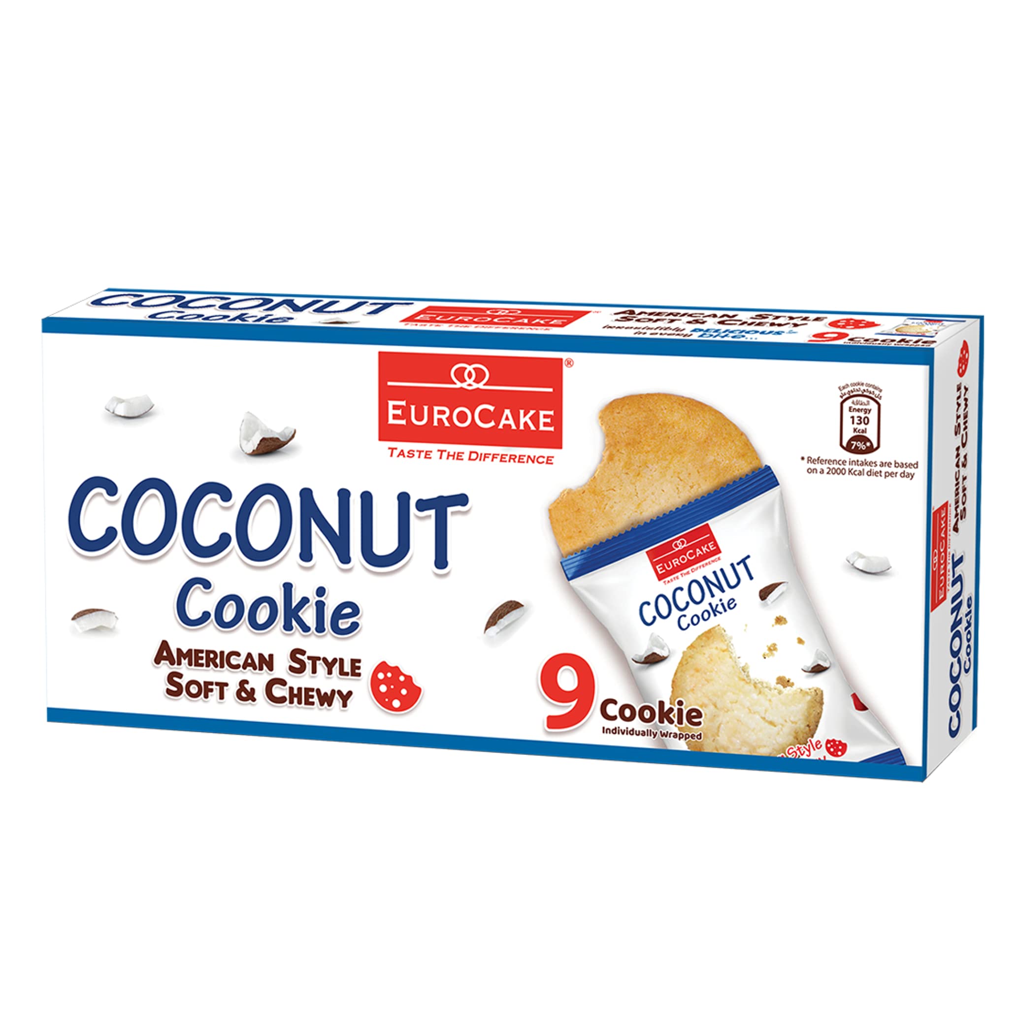 Euro Cake Coconut Cookies 252Gm