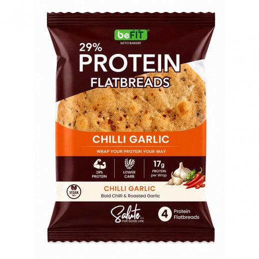 Befit Chilli Garlic Protein Flatbread 240Gm