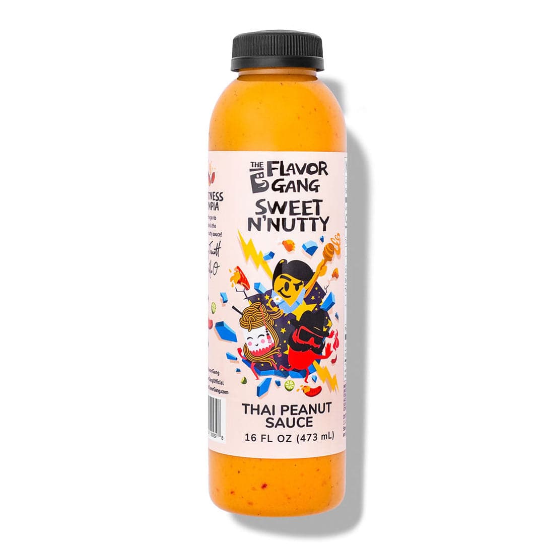 The Flavor Gang Sweet N Nutty Thai Peanut Sauce 473Ml