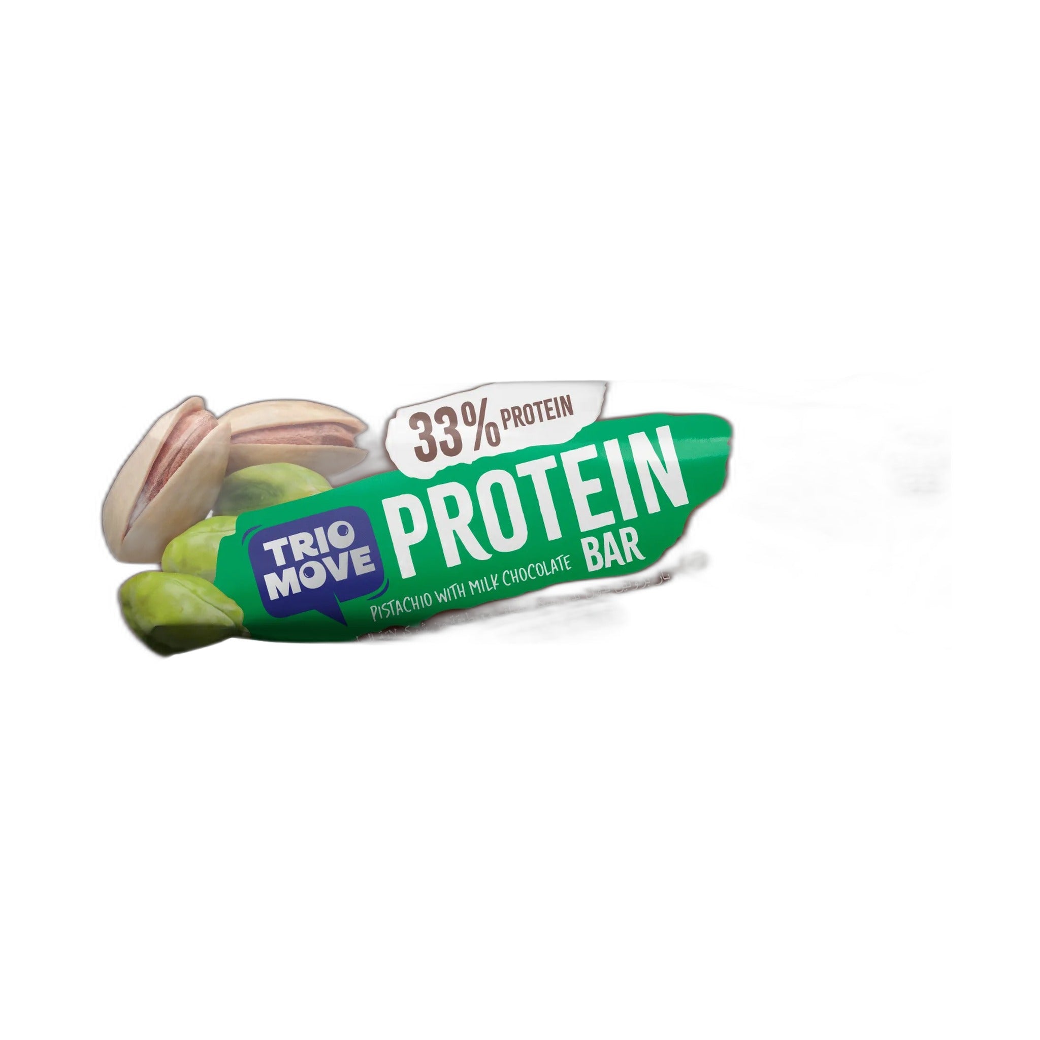 Trio Move Pistachio And Milk Chocolate Protein Bar 50g
