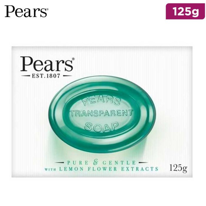 Pears Transparent Green Bar Soap 125g