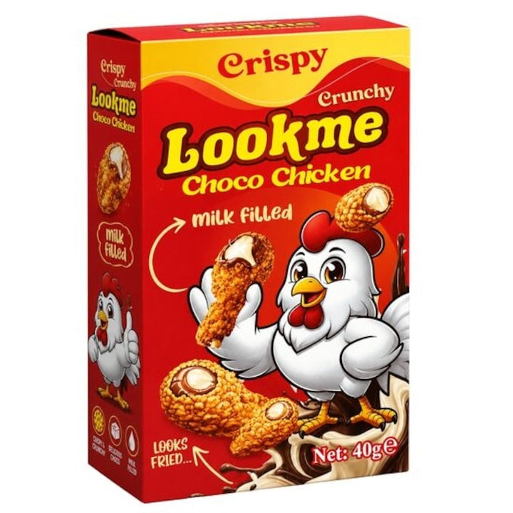 Look Me Crispy Crunchy Choco Chicken 40Gm
