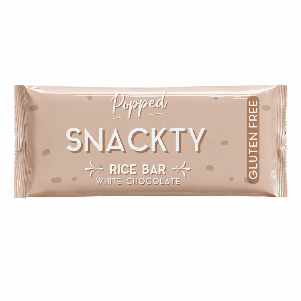 Snackty White Chocolate Rice Bars 18Gm