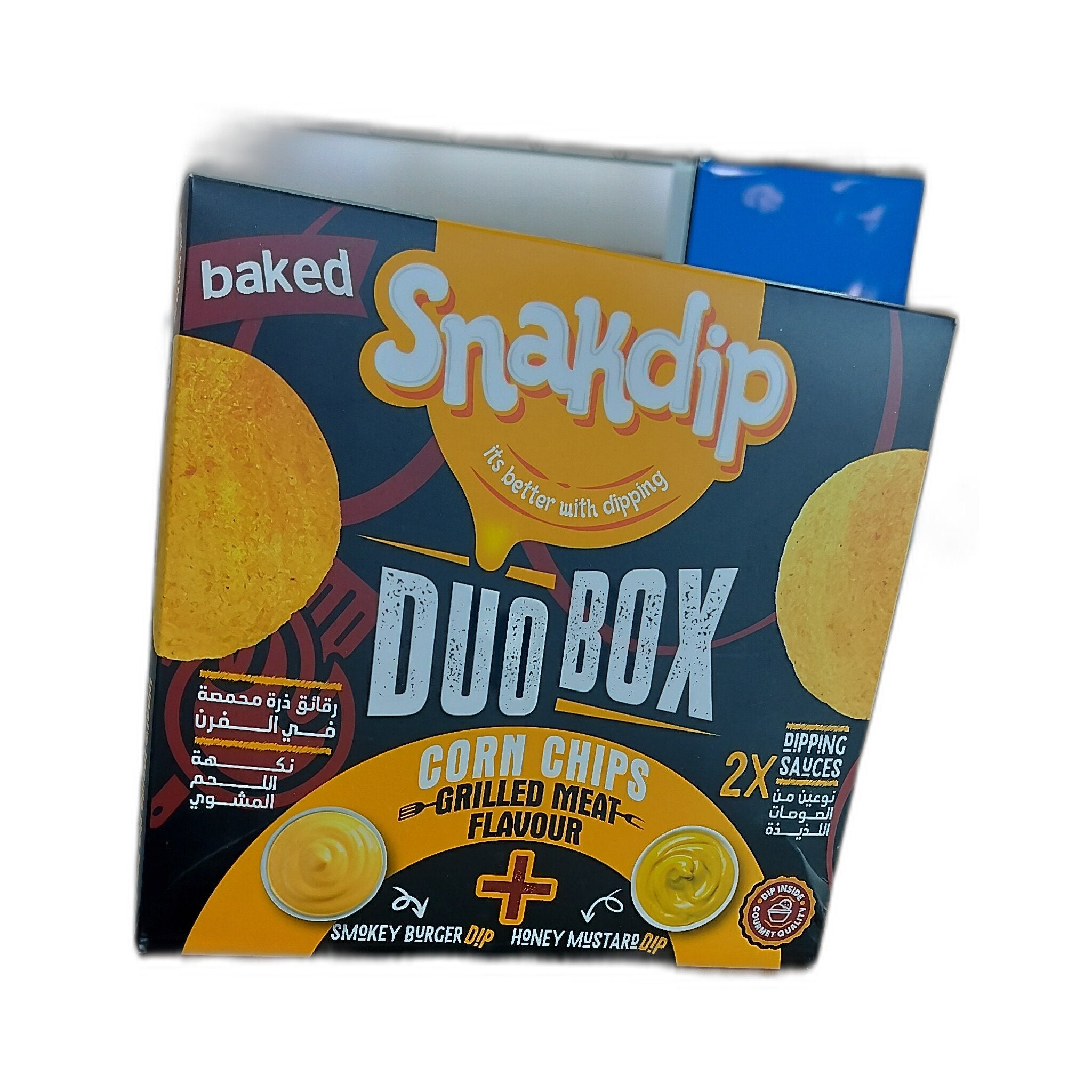 Honey Bbq And Smoked Burger Suace Meat Toasted Dip Duo Box Chips 220Gm