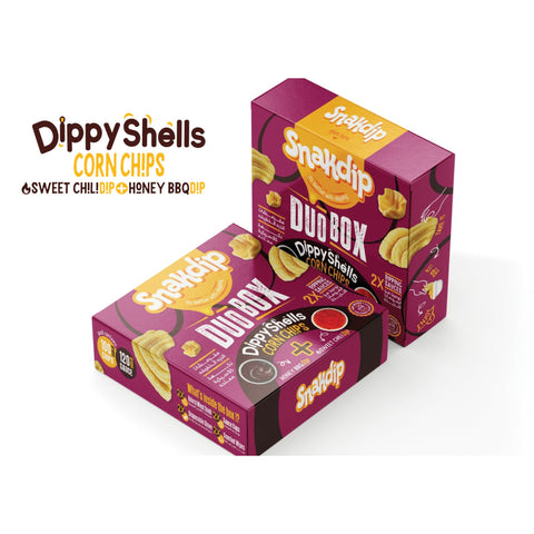 Honey Bbq And Sweet Chili Sauce Salted Cracker Dip Duo Box Chips 220Gm