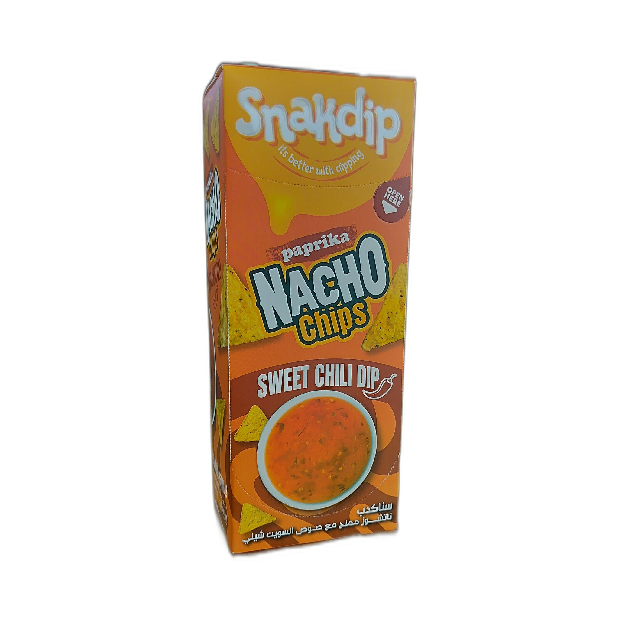 Sweet Chili Sauce Single Box Salted Nachos 120Gm