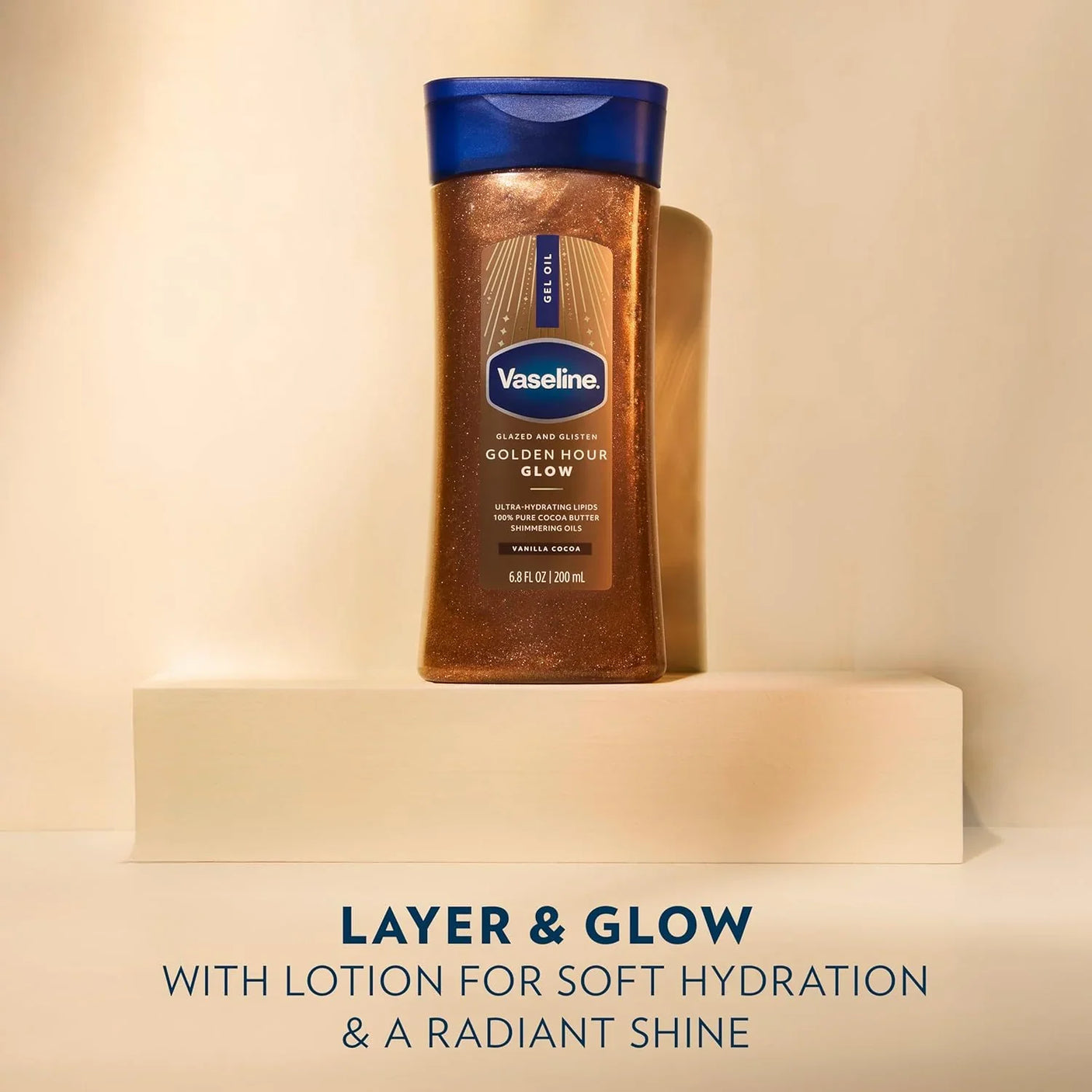 Vaseline Golden Hour Glow Intensive Gel Oil 200Ml