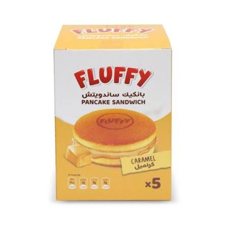 Fluffy Caramel 5P Pancake Sandwich 185Gm