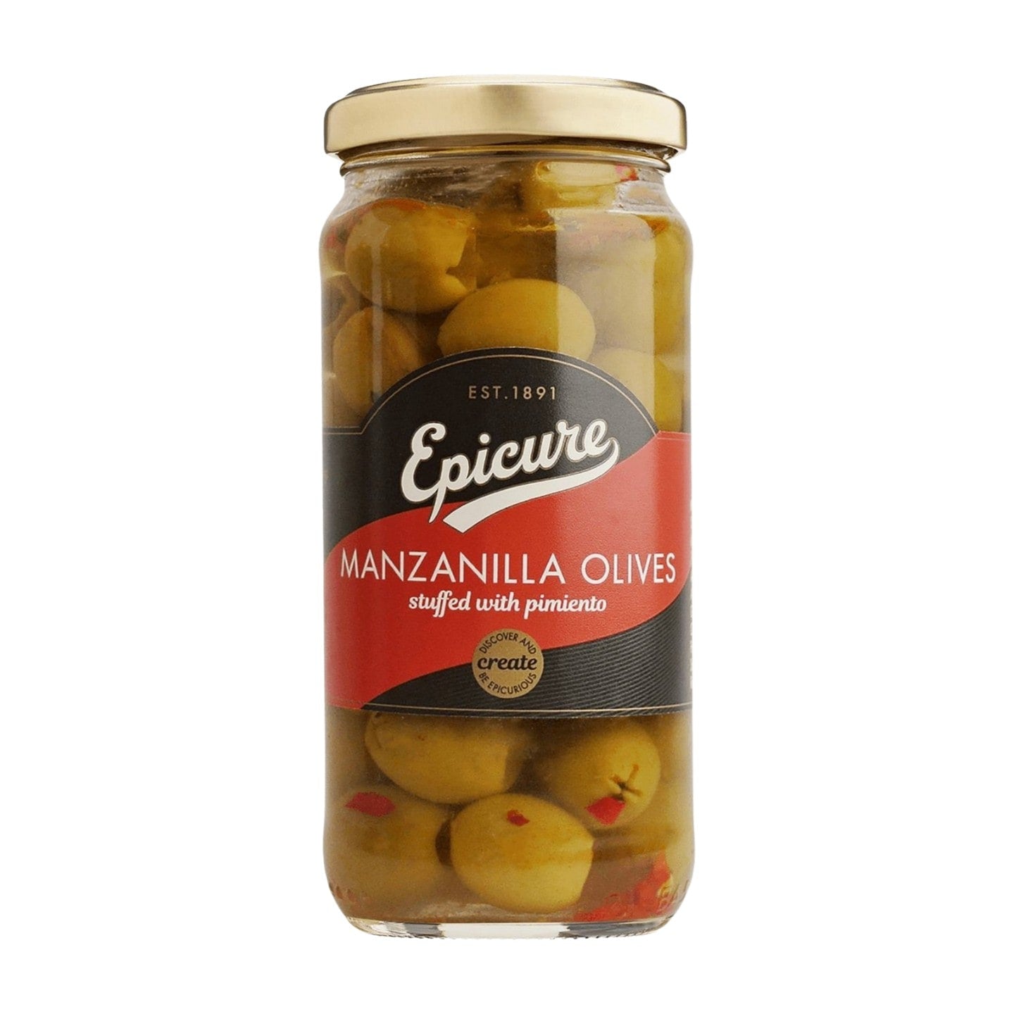 Epicure Manzanilla Olives In Pimiento 235Gm