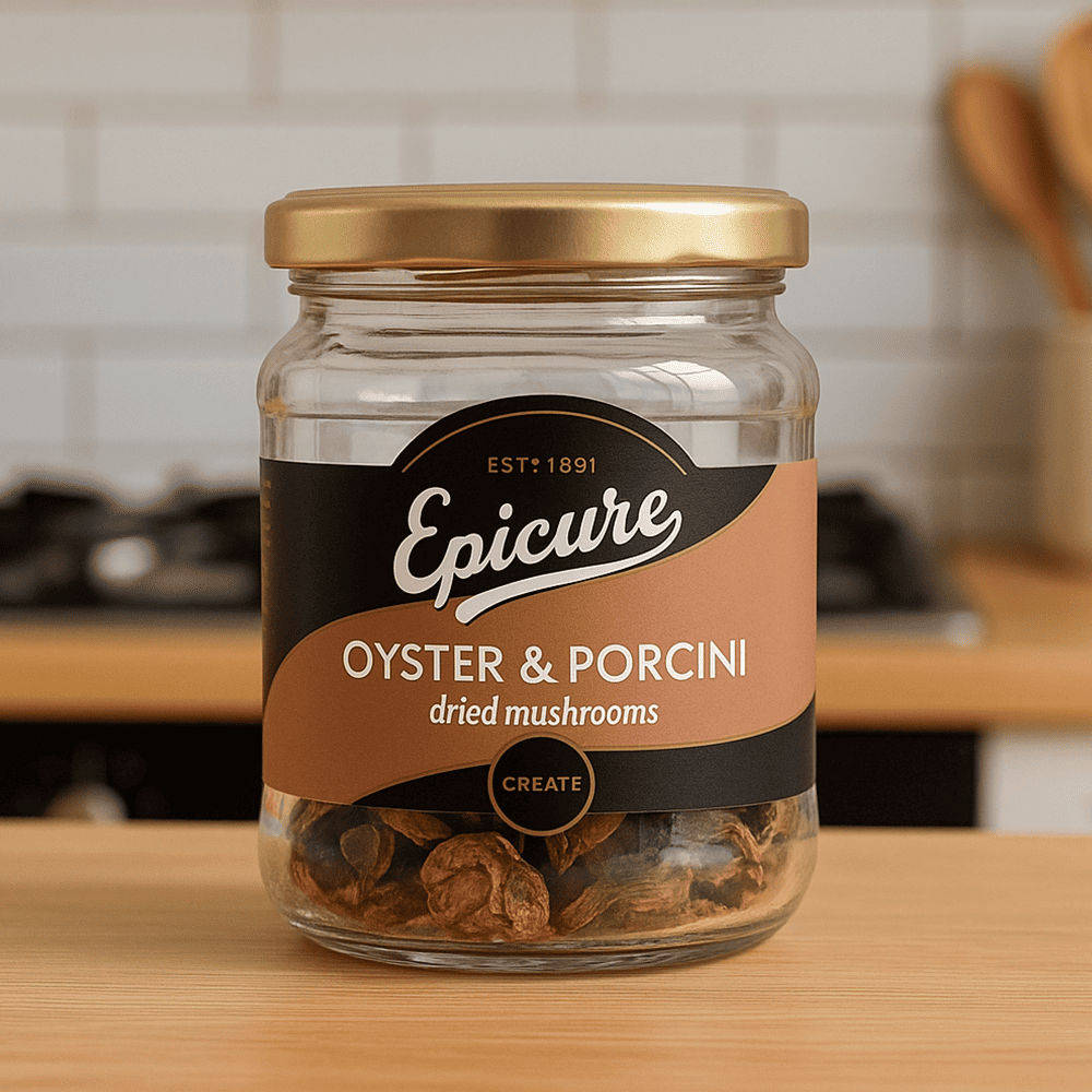 Epicure Oyster Porcini Mushrooms 25Gm