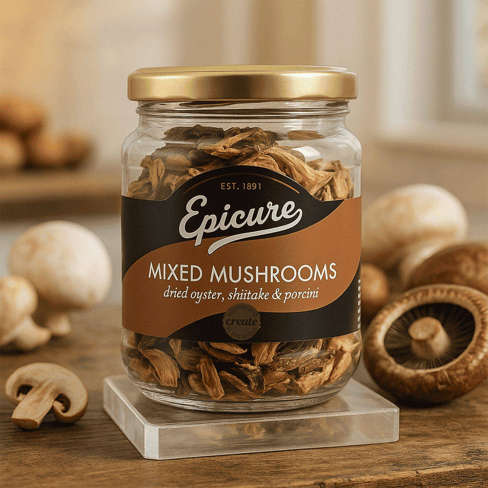 Epicure Mixed Mushrooms 25Gm
