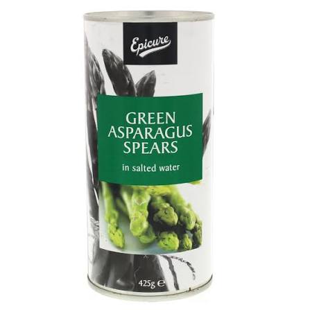 Epicure Green Asparagus Spears In Water 425Gm