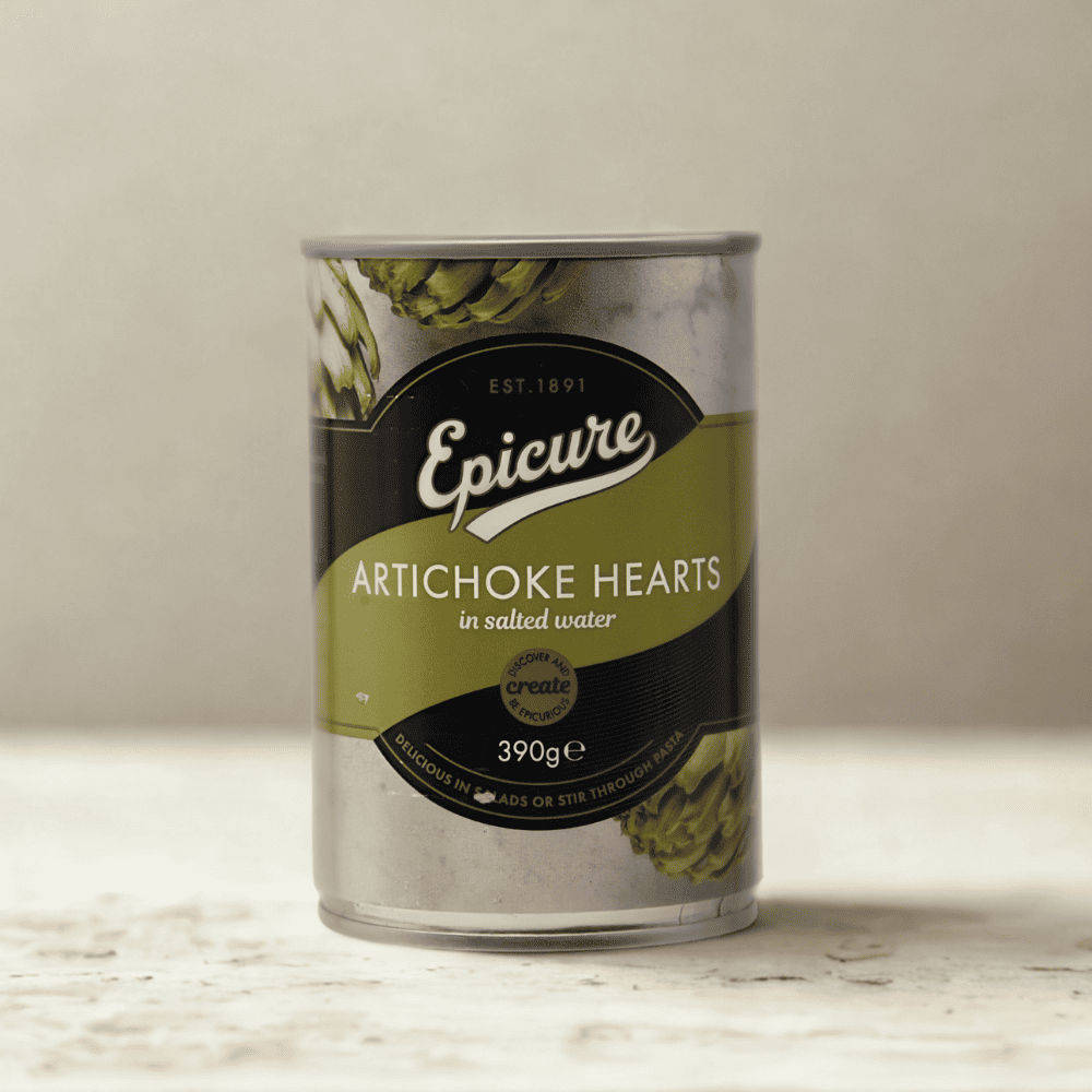 Epicure Artichoke Hearts In Salt Water 390Gm
