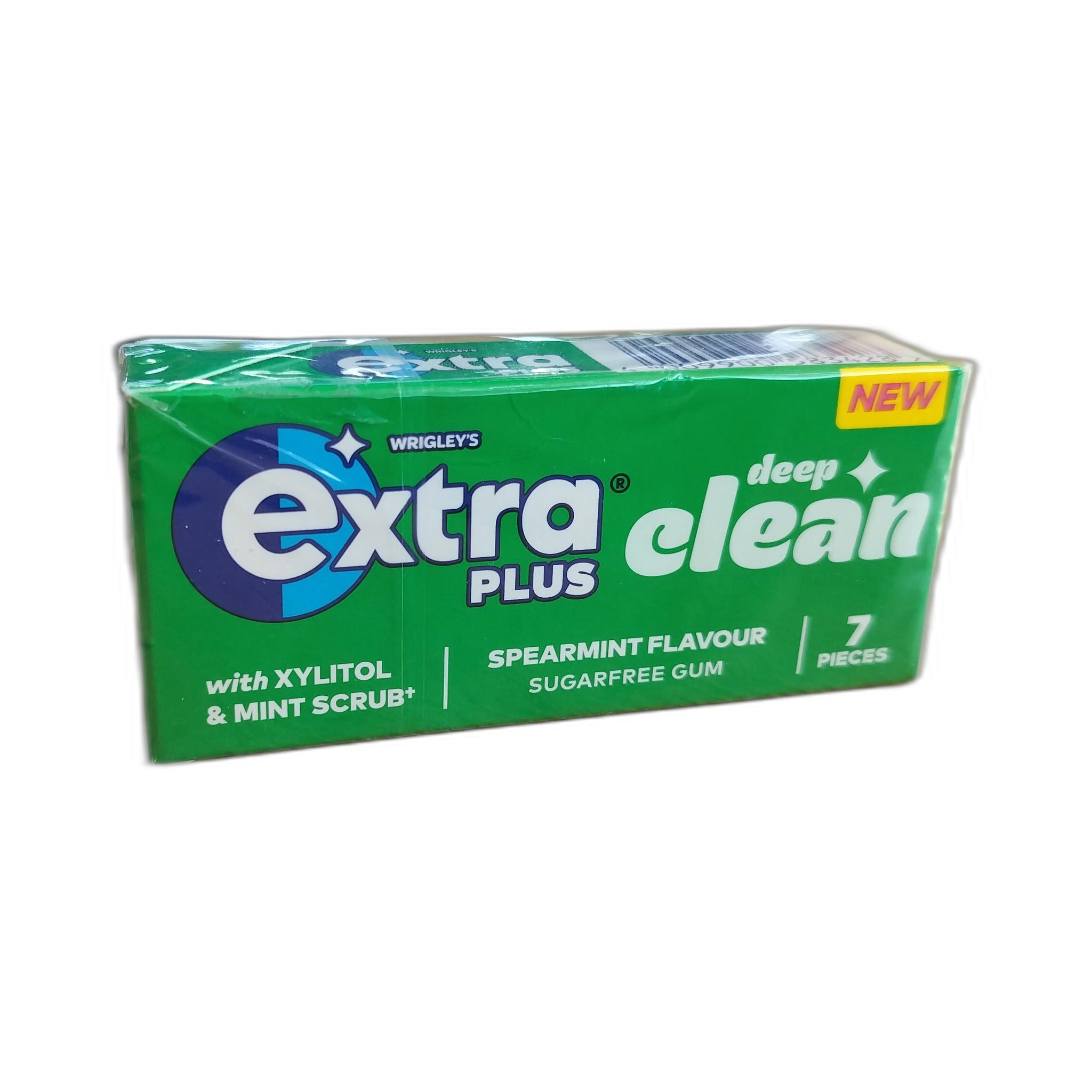 Extra Plus Deep Clean Sugar Free 7P Chewing Gum 15.6g