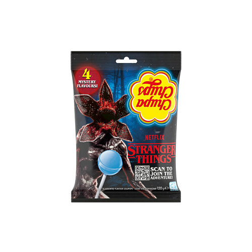 Chupa Chups Stranger Things Asstd Blue Lollipops 120g
