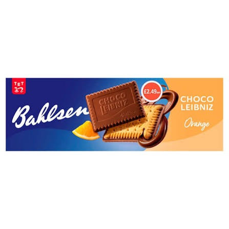 Bahlsen Choc Orange Leibniz 111Gm