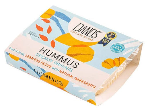 Dands Creamy Original Hummus 230Gm