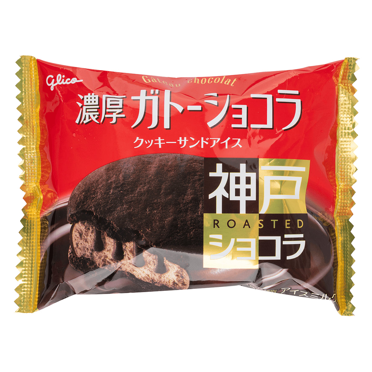 Glico Gateau Chocolate Cookie Sandwich Icecream 81Ml