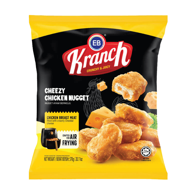 Eb Food Kranch Cheezy Chicken Nugget 570Gm