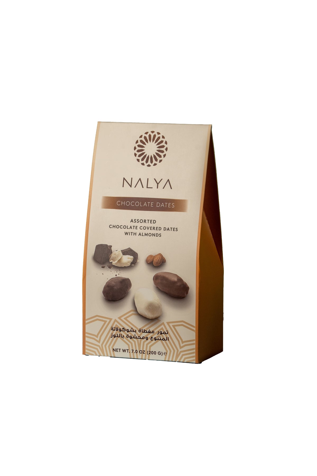 Nalya Assorted Chocolate With Almond Chocolate Dates 200Gm